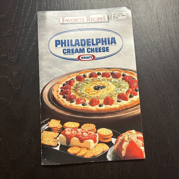 Favorite Recipes Kraft Philadelphia Cream Cheese APRIL 19, 1988 - Picture 1 of 6